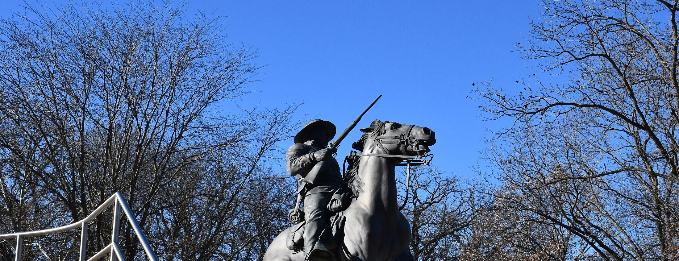 The Buffalo Soldier Monument at Fort Leavenworth, Kansas